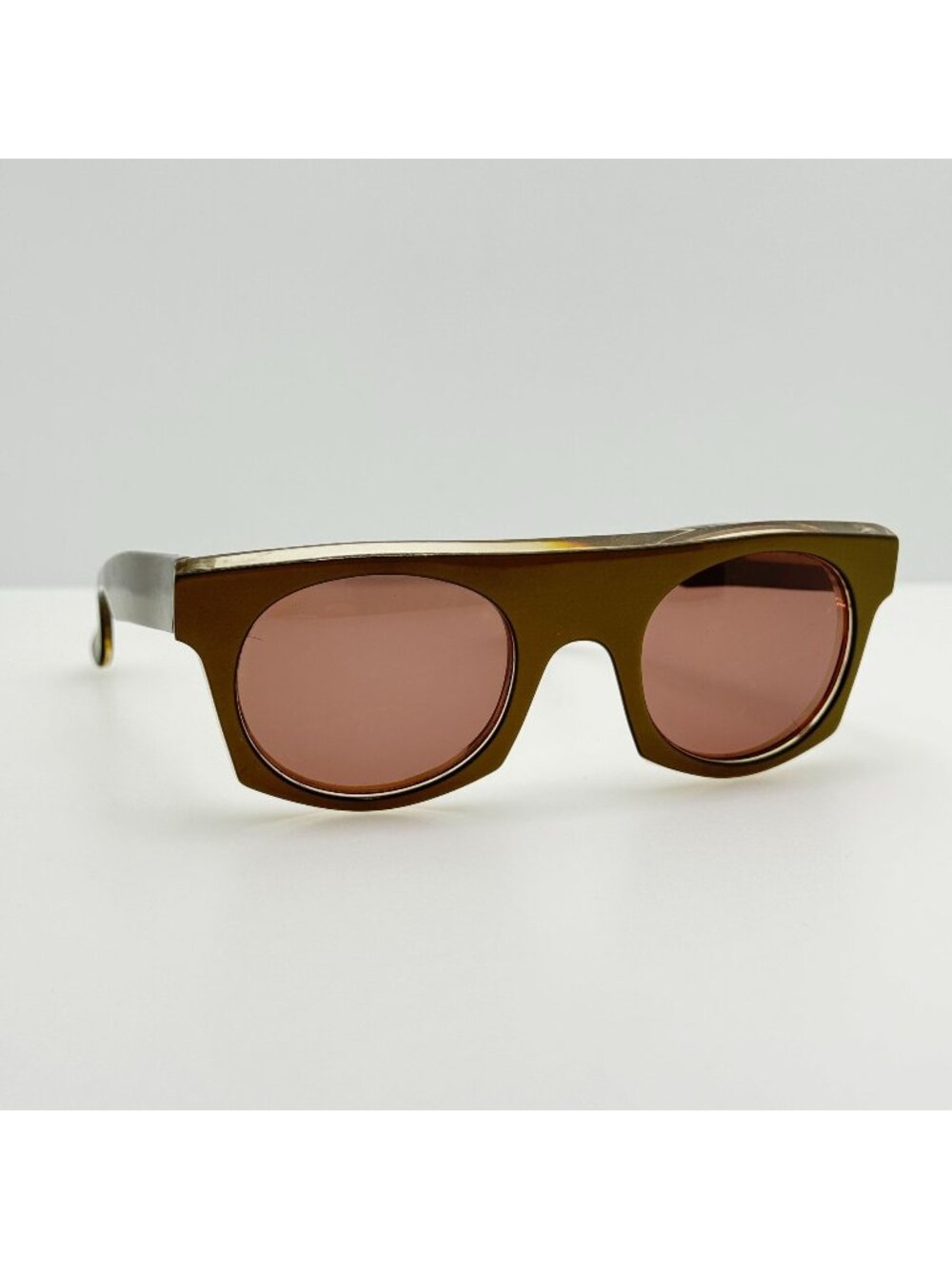 Claude Montana / Mikli Sunglasses 533 716 CM 86 Gold France Vintage Retro RARE